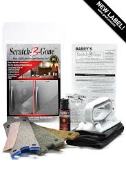 Stainless steel is an excellent choice for cookware, kitchen appliances, sinks, fixtures, and other items around the house and workplace. Scratch B Gone Homeowner Kit