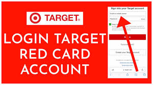how to login target red card