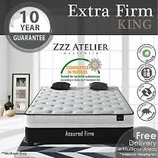 king mattress super firm mattress w