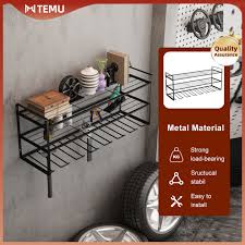 Temu Wall Mount Metal Garage Shelf