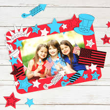 patriotic photo frame template free