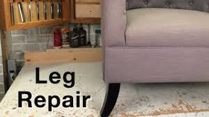 sofa leg or chair leg repair