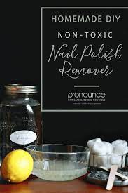diy non toxic nail polish remover