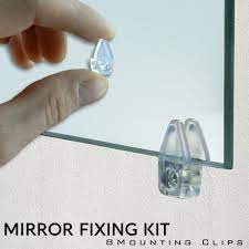 8x New Mirror Wall Hanging Fixing Kit