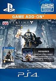 We did not find results for: Destiny Rise Of Iron Ps4 Ps4 Cdkeys