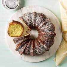 Lemon Poppy Seed Cake With Lemon Pudding gambar png