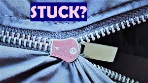 How to fix stuck zipper - YouTube