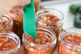 canning chili con carne