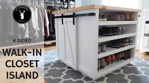 I have wanted a center island for my closet since, like, forever! Walk In Closet Island Diy Furniture Youtube