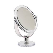 makeup mirror in clear