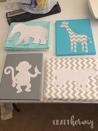 Diy Baby Nursery Wall Art Safari Themed