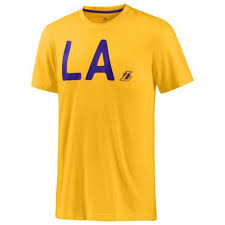 All the best los angeles lakers gear, lakers nba champs appare. Los Angeles Lakers T Shirt Washed Yellow Adidas