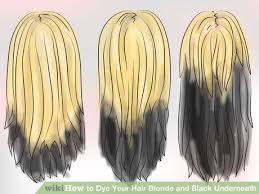 I dyed my hair on level 6 and the result was not really satisfying. How To Dye Your Hair Blonde And Black Underneath 5 Steps Dyed Blonde Hair Brown Blonde Hair Hair Dyed Underneath