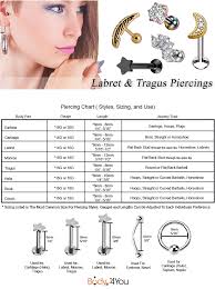 All Things Face Lip And Ear Piercing Chart This Piercing