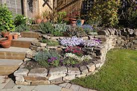 Dry Stone Wall And Indian Sandstone