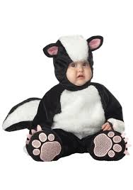 baby skunk costume warm halloween