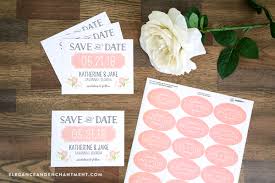 Printable Save The Date Cards And Stickers