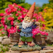 21 Tall Spring Gnome Garden Statue
