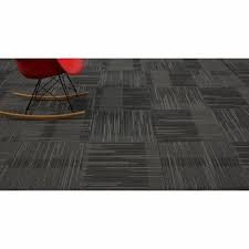 black pvc fancy carpet tile size 2 x