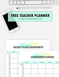 Free Teacher Planner Printables 35 Organizing Sheets Home Printables