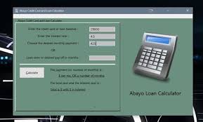 Maybe you would like to learn more about one of these? Brute Force Logic Abayo Loan Calculator