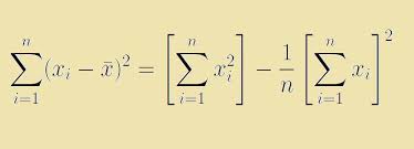 sum of squares formula shortcut