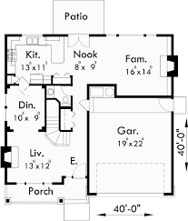 40 Ft Wide House Plans