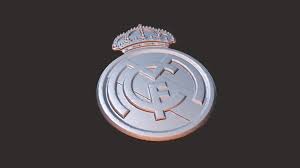 escudo real madrid free 3d