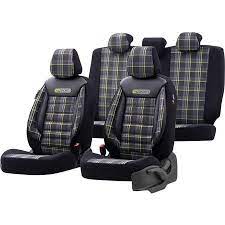 Premium Jacquard Leather Car Seat