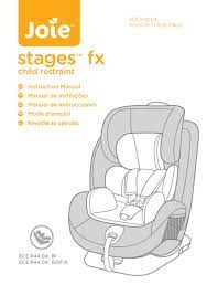 Joie Stages Fx User Manual English