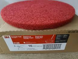 3m 16 red scrubbing buffer pad