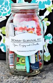 Create a survival kit to help improve attendees' conference experience. Mother S Day Gift Ideas Survival Kit Mason Jar Crafts Love