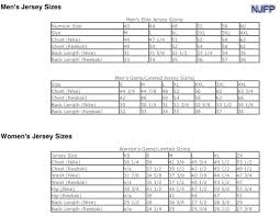Nba Jersey Size Chart Kasa Immo