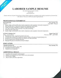Sample Of General Resume Sample Templates