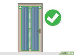 3 ways to cover a glass door for