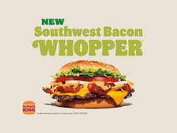 southwest bacon whopper sandwiches