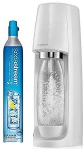 Sodastream Fizzi Sparkling Water Machine White With Co2 And Bpa Free Bottle