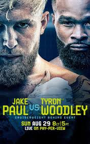 Aug 29, 2021 · jake paul vs tyron woodley will take in paul's hometown credit: Jake Paul Vs Tyron Woodley Official Ppv Replay Fite