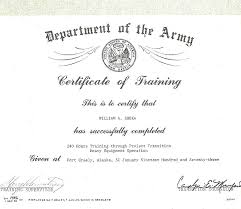 Army Promotion Certificate Template Sundaydriver Co