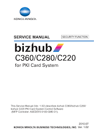 Can someone point me to the documentation on how to reset a web connection password to. Konica Minolta Bizhub C360 Series Bizhub C280 Series Bizhub C220 Series User Manual Manualzz