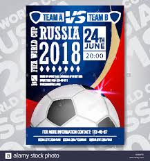 2018 Fifa World Cup Poster Vector Russia Event Soccer Design For