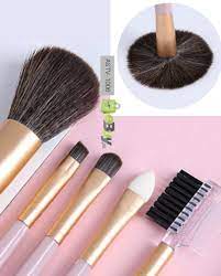 5 pieces makeup brush set at