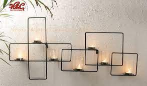 Metal Wall Candle Holder With Tealight
