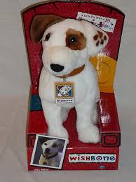 wishbone stuffed dog toy new in box