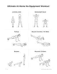 Workout Routine For Men Women