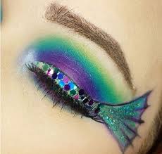 mermaid eyeliner try this aquatic