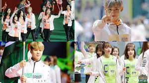 The idol star athletics championships (korean: Bts Got7 Twice Gfriend And More Make An Entrance In Idol Star Athletics Championships Parade Photos Soompi