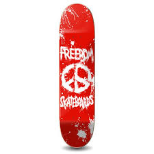 Some red deck tiles can be shipped to you at. Freedom Skateboards Peace Paint Deck Red 49 90