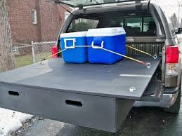 Pictures DIY Bed Storage system for my truck Diy truck bedding