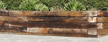 Using Railway Sleepers In The Garden